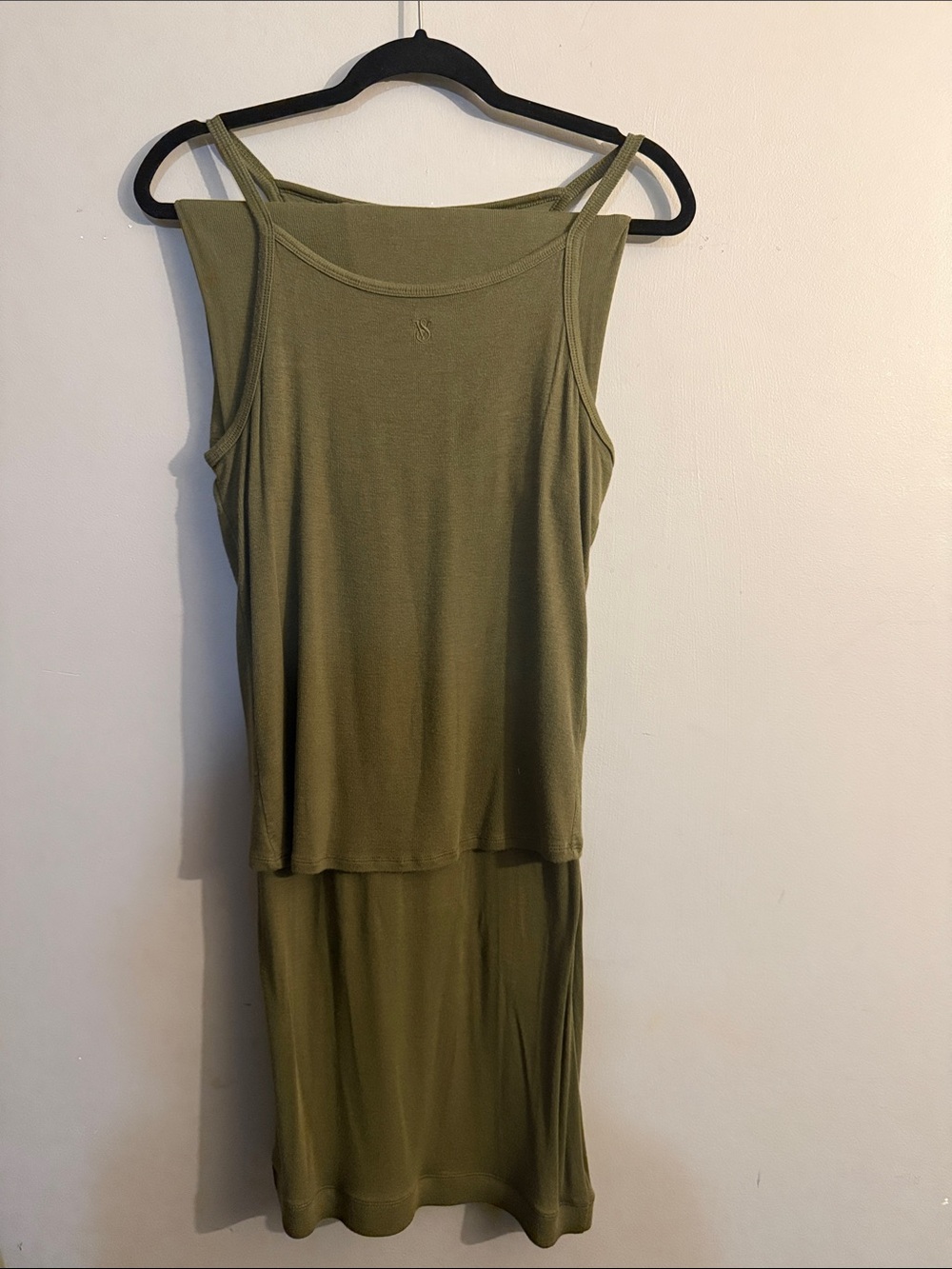 Victoria's Secret Olive Green Wide-Leg Tank set